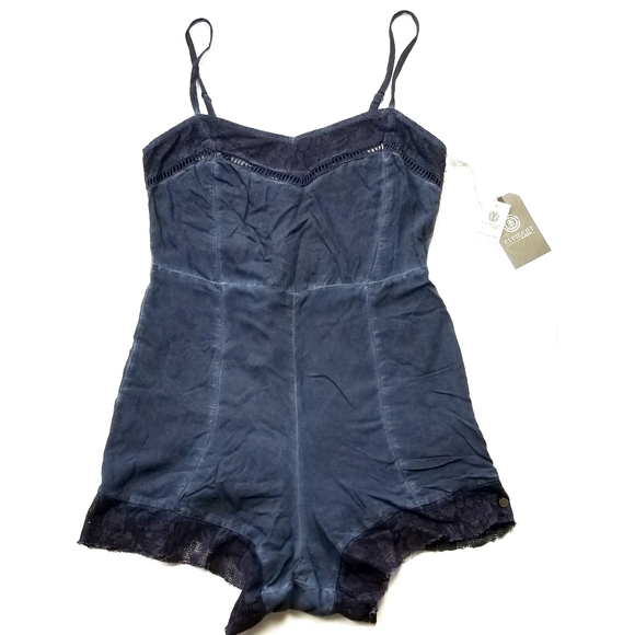 Element Dark Blue Romper - Picture 1 of 5